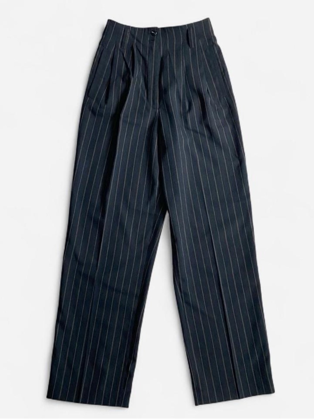 Vintage high waisted pinstripe pants